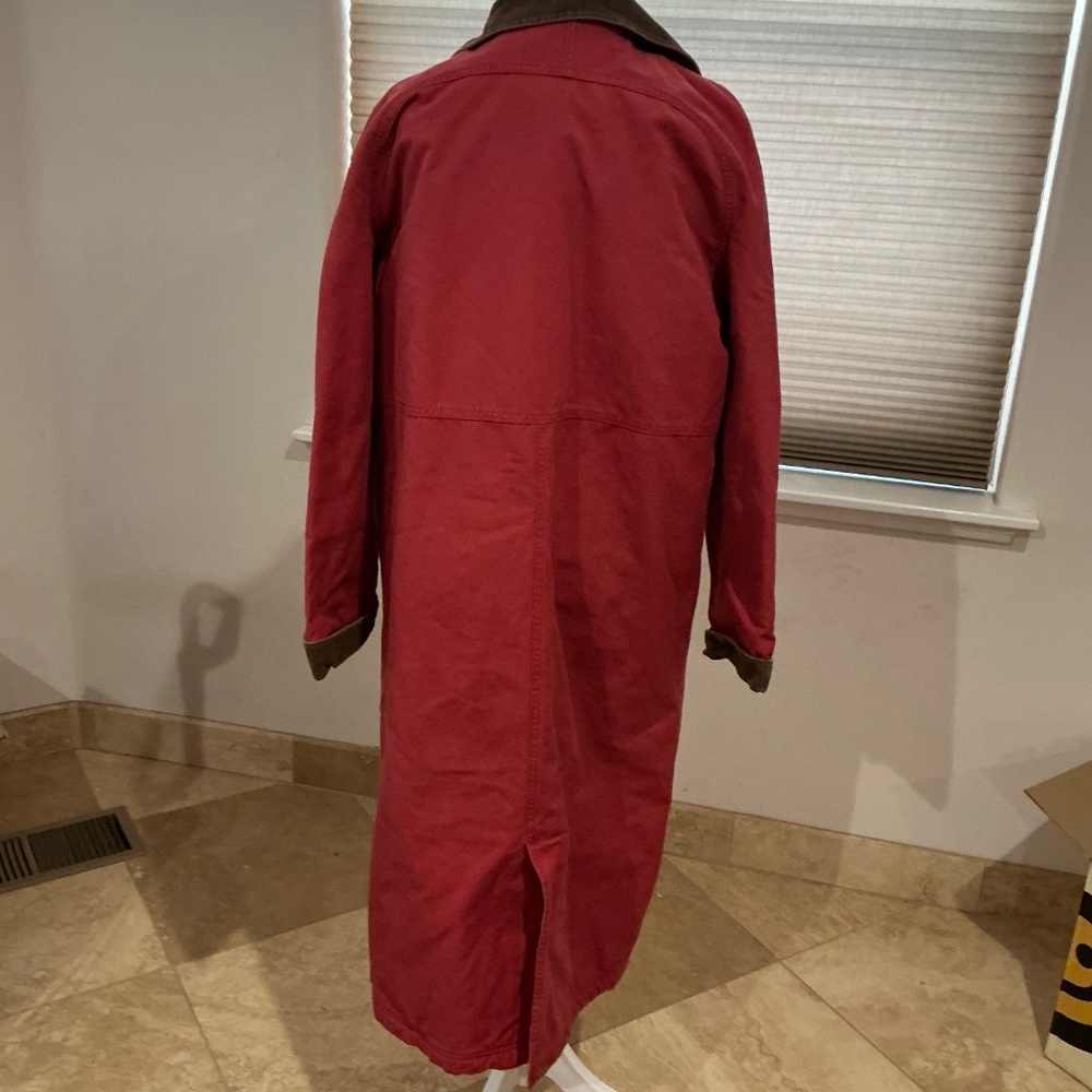 Vintage L.L. Bean Long Barn Jacket Size M - Picture 3 of 10